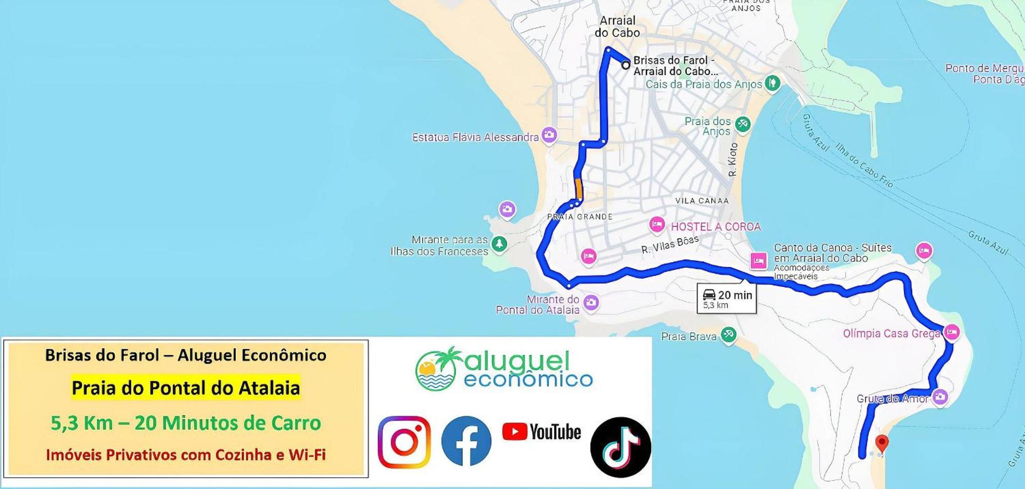 Arraial Do Cabo - Brisas Do Farol - Aluguel Economico 아파트 외부 사진
